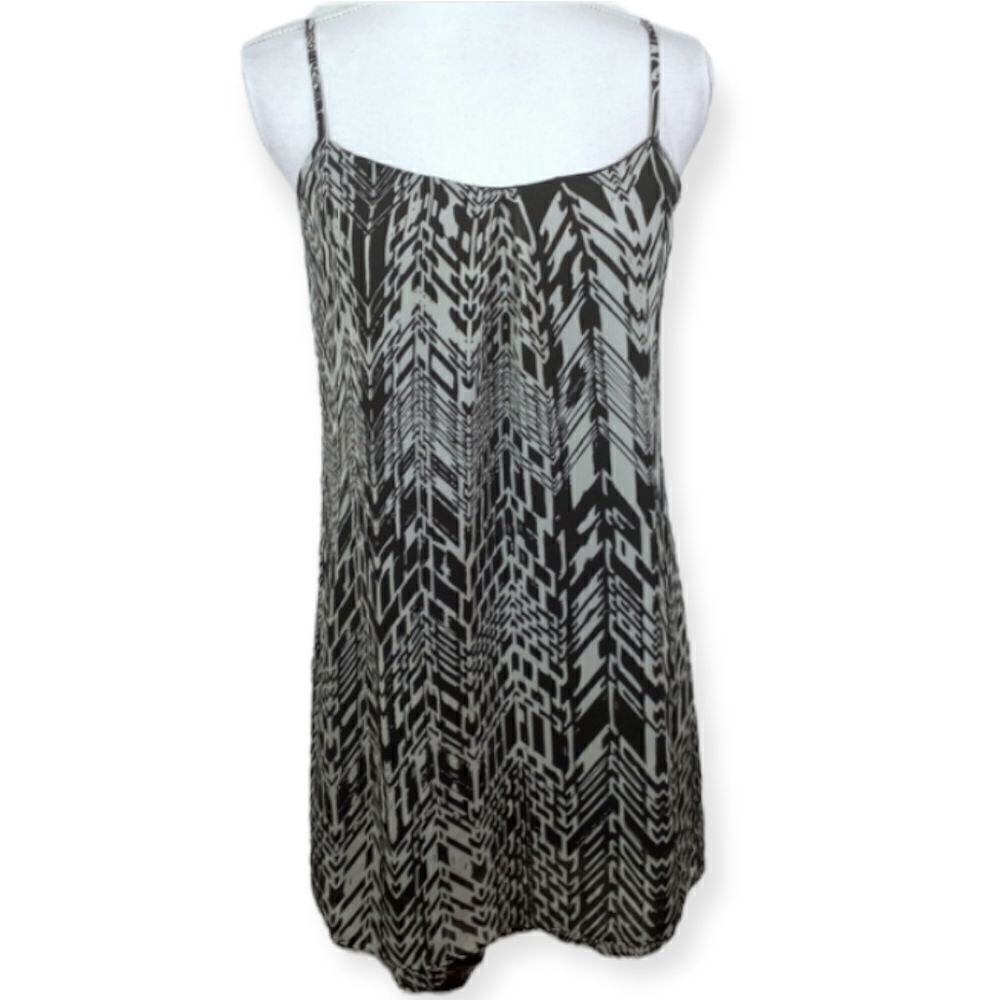 SPEECHLESS BLACK & GRAY DRESS SZ.S EUC